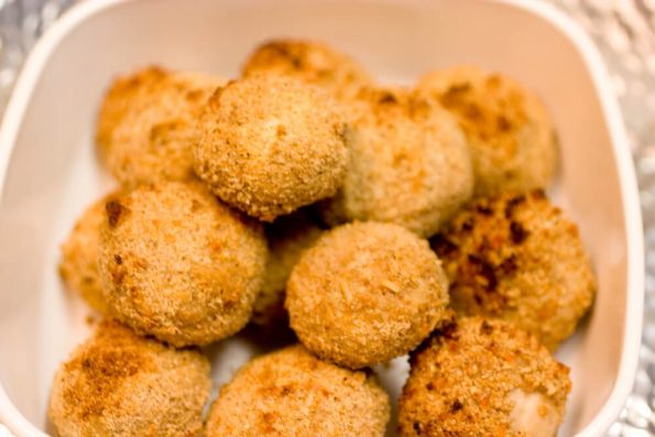 air fried mushroom