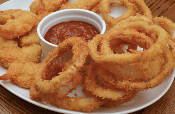 fried onion rings