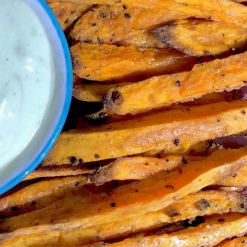 air fryer sweet potato fries