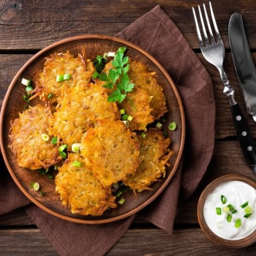 Air fryer latkes