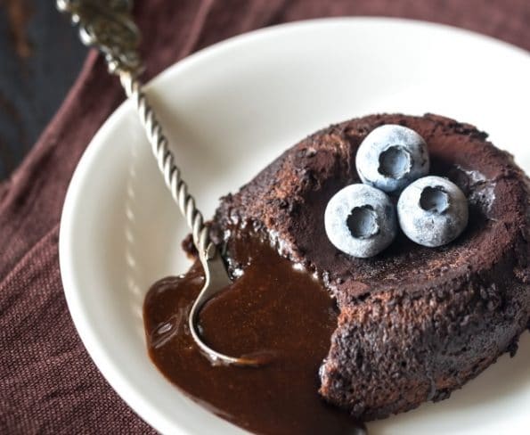 Air Fryer Lava Cake - So Delicious and Gooey