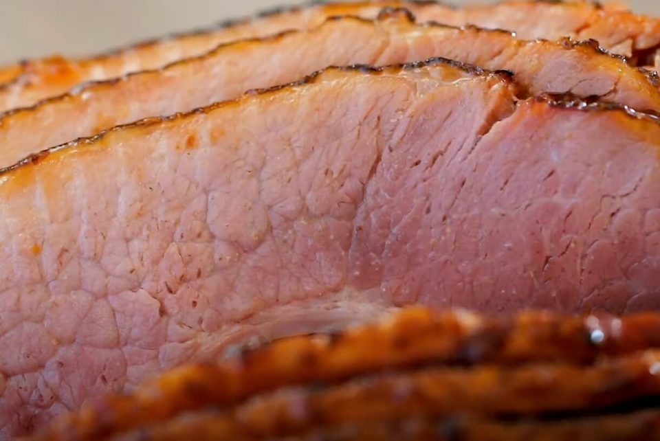 how long to cook sliced ham in air fryer